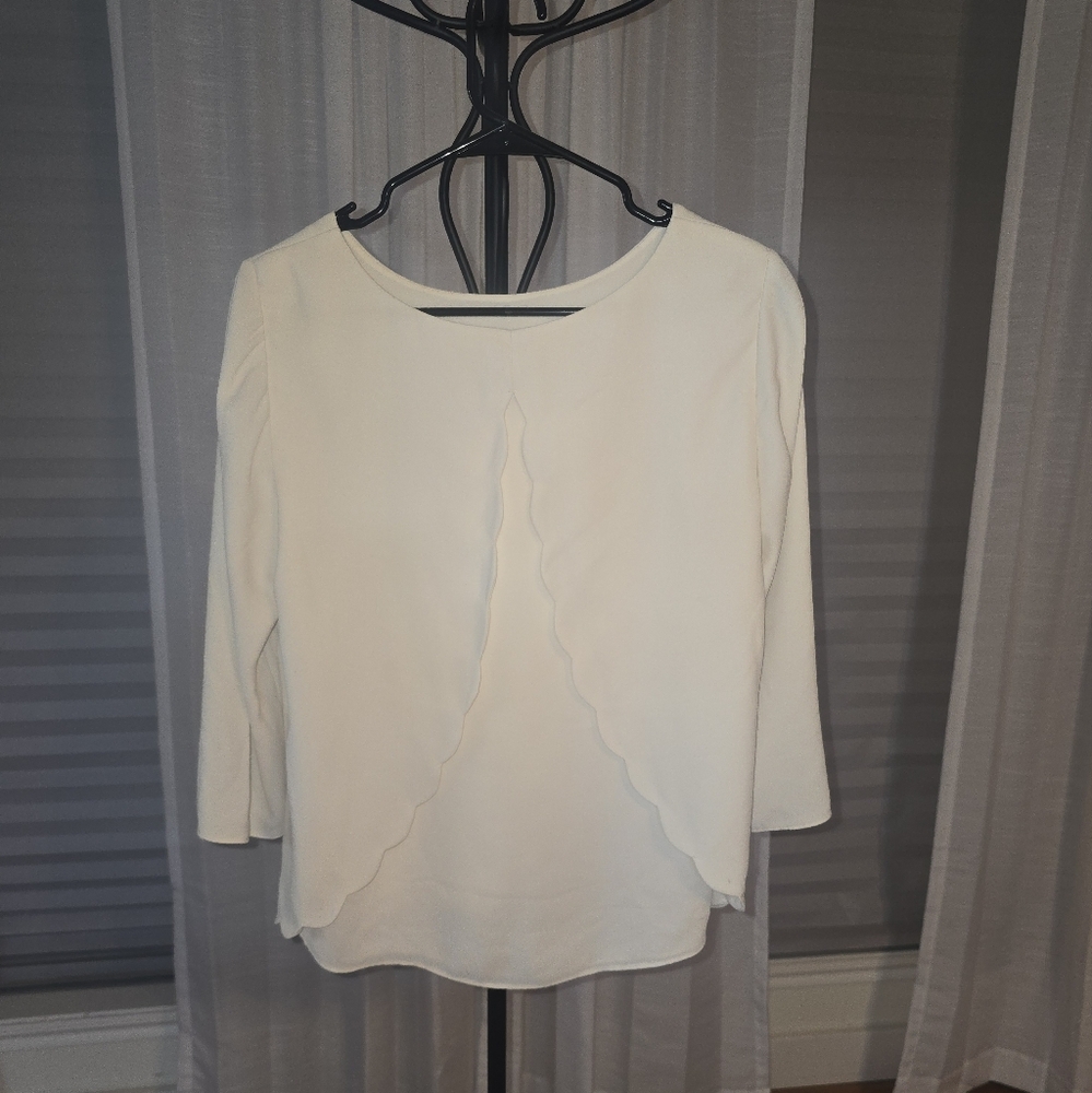 Talbots Classic White Blouse - image 7